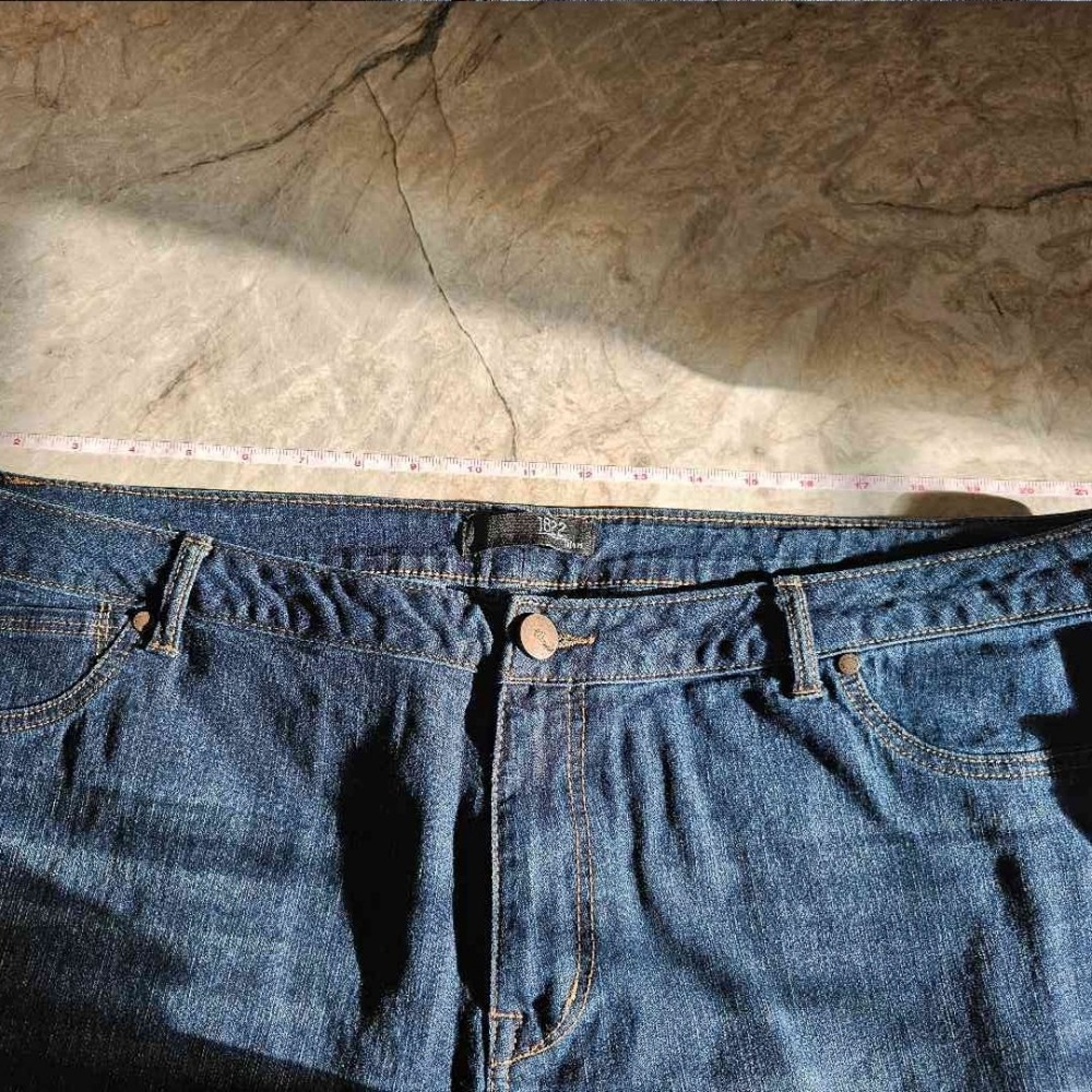 1822 Denim Women Plus 22W Dark Wash Skinny High Rise Stretch Jeans - Picture 6 of 8